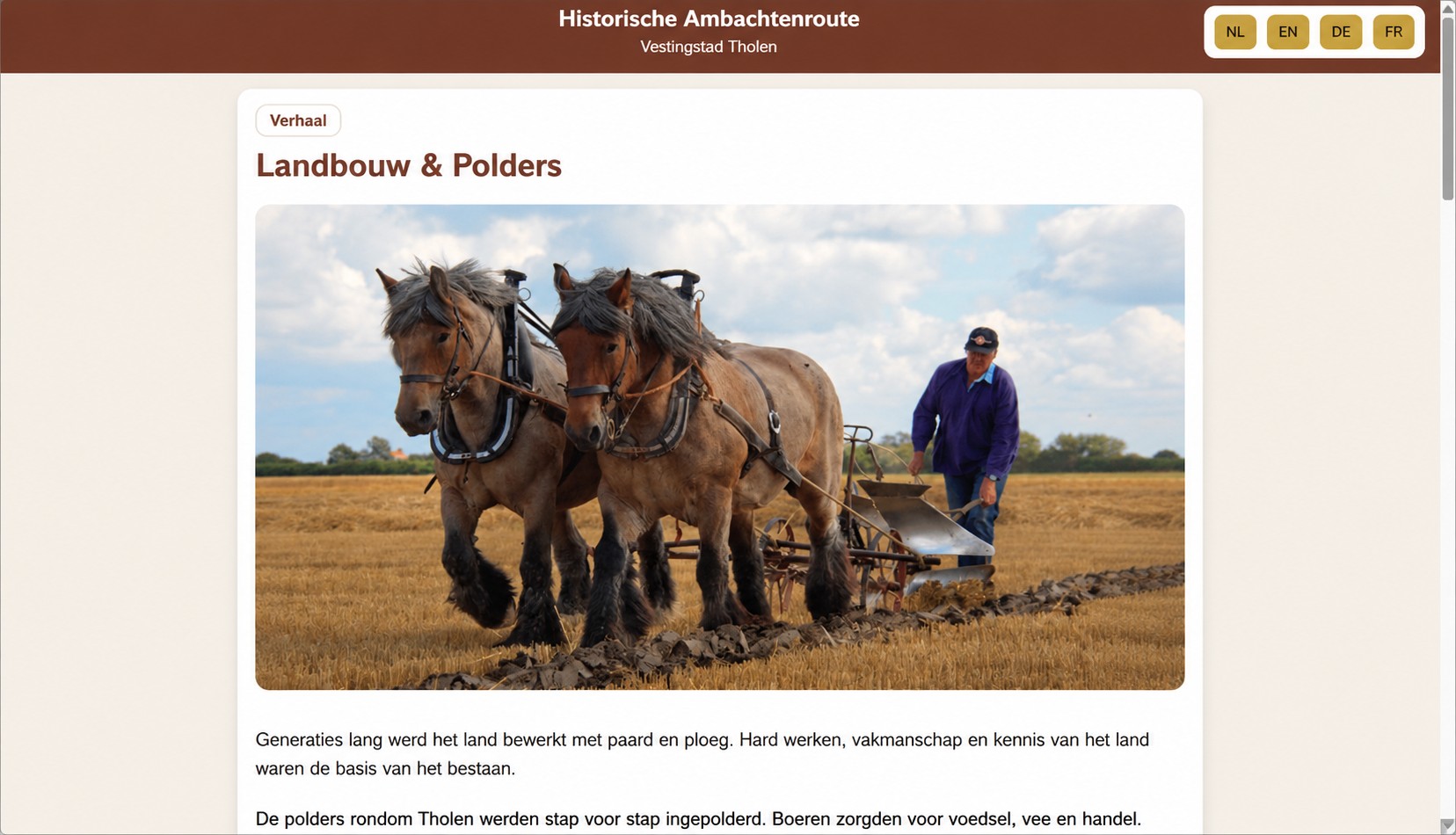 Landbouw en polders